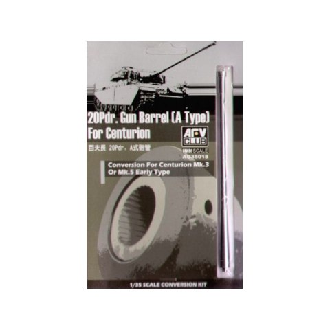 AFV Club AG35018 20Pdr. Gun Barrel for Centurion AFV Club AG35018 20Pdr. Gun Barrel for Centurion