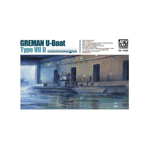 AFV Club SE73505 1/350 U- Boat Type 7/D AFV Club SE73505 1/350 U- Boat Type 7/D