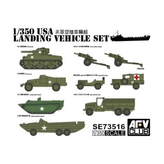 AFV Club SE73516 USA Landing Vehicle Set