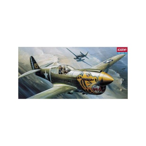 Academy 12468 P-40E Warhawk - 1/72