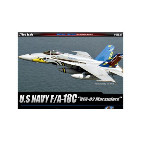 Academy 12534 F/A-18C USN VFA-82 Marauders, Limited - 1/72