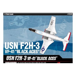 Academy 12548 USN F2H-3 VF-41 Black Aces - 1/72