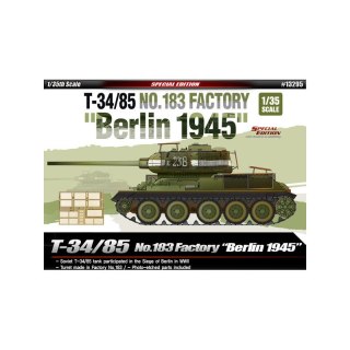 Academy 13295 T-34/85 No.183 Factory Berlin 1945 - 1/35