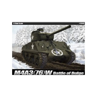 Academy 13500 M4A3 (76)W US Army Battle of Bulge - 1/35