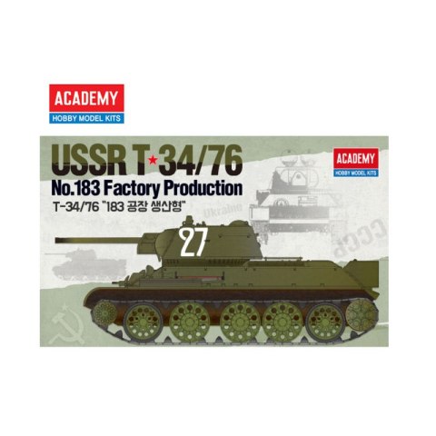 Academy 13505 T-34/76 No.183 Factory - 1/35