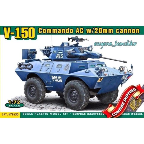 Ace 72430 Commando Car ( 20mm or 90 mm gun)