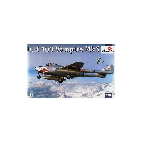 Amodel 72208 D.H. 100 Vampire Mk6