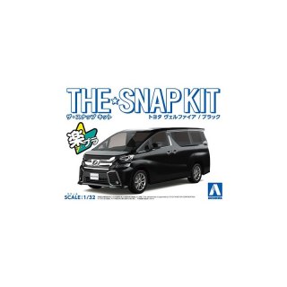 Aoshima 05631 1/32 SNAP KIT#04-B Toyota Vellfire (Black)