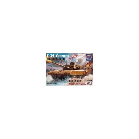 Ark Models 48099 T-14 Russian battle tank w/parts