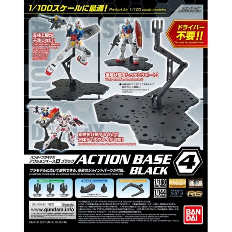 Bandai 58815 ACTION BASE 4 BLACK GUN58815 ID [ ]