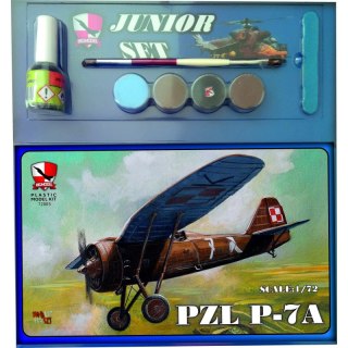 Big Model JS72005 PZL P7A - zestaw