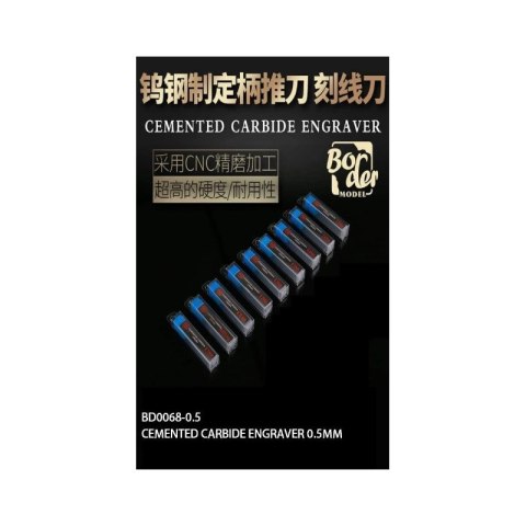 Border Model BD0068-0.5 Cemented Carbide Line Engraver 0.5mm