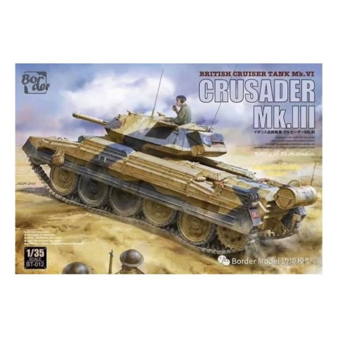 Border Model BT-012 British Cruiser Tank Mk.VI Crusader Mk.III Border Model BT-012 British Cruiser Tank Mk.VI Crusader Mk.III