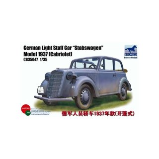 Bronco CB35047 Light Staff Car Stabswagen '37 Cab