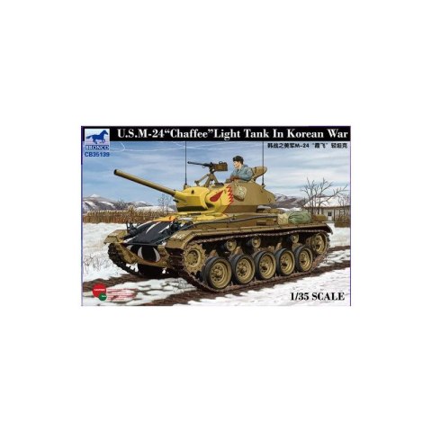 Bronco CB35139 US M-24 Light Tank Chaffee Korean