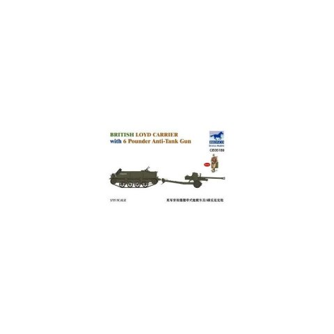 Bronco CB35189 Brit. Loyd Carrier w/6 p. Anti-Tank Bronco CB35189 Brit. Loyd Carrier w/6 p. Anti-Tank