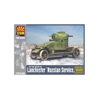 Copper State Models 35003 Lanchester "Russian Service" with 37mm Hotchkiss gun British WWI Armour