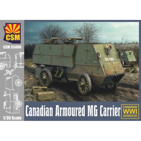 Copper State Models 35006 Canadian Armoured MG Carrier Canadian WWI Armour