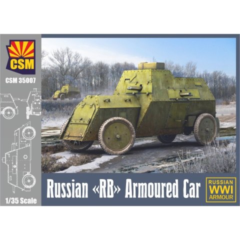 Copper State Models 35007 Russian "RB" Armoured Car Russian WWI Armour