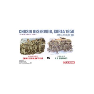 Dragon 6811 Chosin Reservoir, Korea 1950 Chinese Volunteers vs U.S. Marines