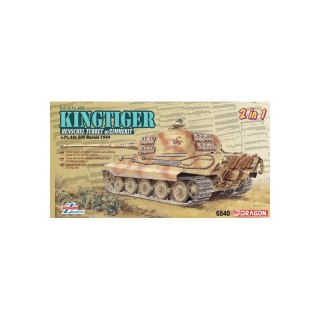 Dragon 6840 1/35 KingTiger Henschel w/Zimmerit