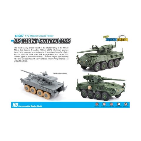 Dragon Armor 63007 1/72 U.S. M1228 Stryker MGS