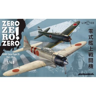 Eduard 11158 Zero Zero Zero! Dual Combo A6M2 Zero Type 21 Limited edition