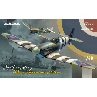 Eduard 11162 Spitfire Story : Per Aspera ad Astra Dual Combo Limited Edition