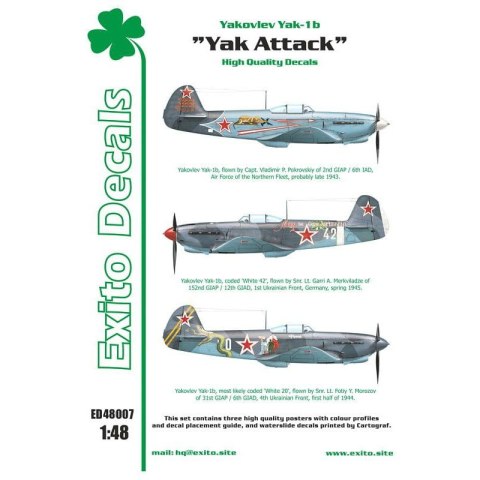 Exito ED48007 1/48 Yak Attack Yak-1