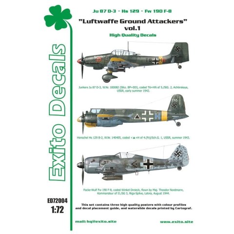 Exito ED72004 1/72 Luftwaffe Ground Attacke