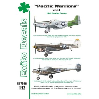 Exito ED72011 1/72 Pacific Warriors