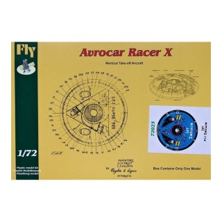 Fly 72023 Avrocar Racer X "Jet Zodiaco"1/72