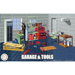 Fujimi 116358 1/24 Garage and Tool