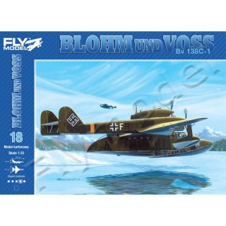 GO-FLM018 Blohm & Voss Bv138 model kartonowy