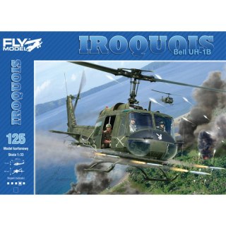 GO-FLM125 Bell UH-1 Iroquois model kartonowy