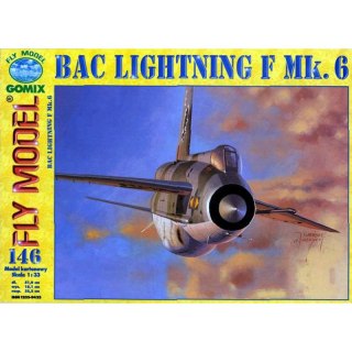 GO-FLM146 BAC Lightning model kartonowy