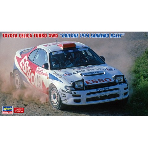 Hasegawa 20466 Toyota Celica Turbo 4WD "Grifone 1994 San Remo Rally"