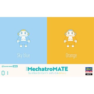 Hasegawa 64516 MechatroMATE Sky Blue, Orange