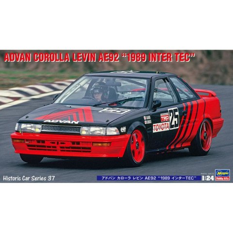 Hasegawa HC37-21137 ADVAN Corolla Levin AE92 "1989 Inter TEC"