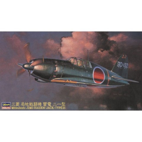 Hasegawa JT-45-09145 Mitsubishi J2M3 Raiden (Jack) Type 21