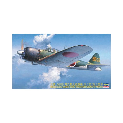 Hasegawa JT-70-09070 Mitsubishi A6M5 Zero Fighter (Zeke) Type 52 Hasegawa JT-70-09070 Mitsubishi A6M5 Zero Fighter (Zeke) Type 52