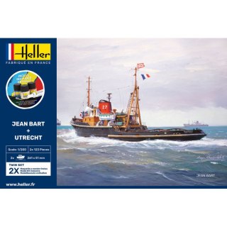 Heller 55602 Starter Set - Jean Bart + Utrecht Twin Set 1:200