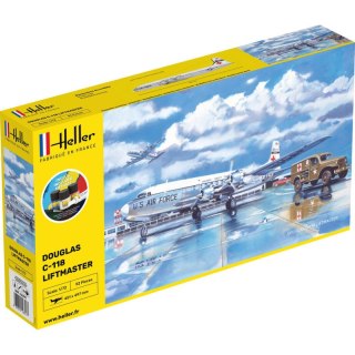 Heller 56317 Starter Kit - Douglas C-118 Liftmaster 1/72