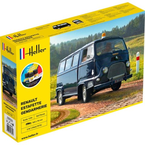 Heller 56742 Starter Kit - Renault Estafette Gendarmerie Heller 56742 Starter Kit - Renault Estafette Gendarmerie