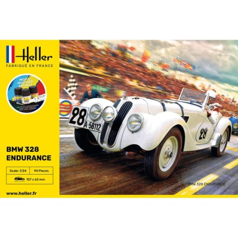 Heller 56782 Starter Kit - BMW 328 Endurance 1/24