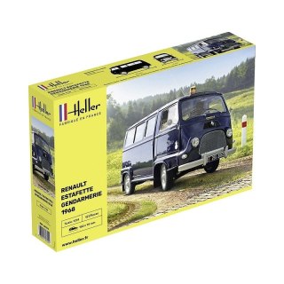 Heller 80742 Renault Estafette Gendarmerie New Mould 1/24