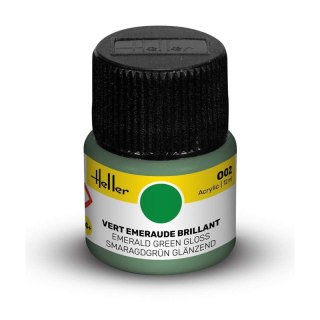 Heller Acrylic Paint 002 Emerald Green Gloss 12 ml