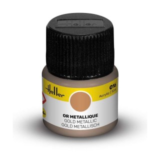 Heller Acrylic Paint 016 Gold Metallic 12 ml