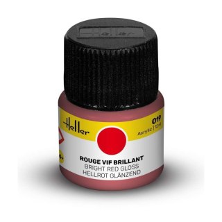 Heller Acrylic Paint 019 Bright Red Gloss 12 ml