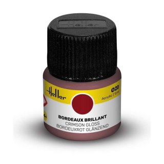 Heller Acrylic Paint 020 Crimson Gloss 12 ml